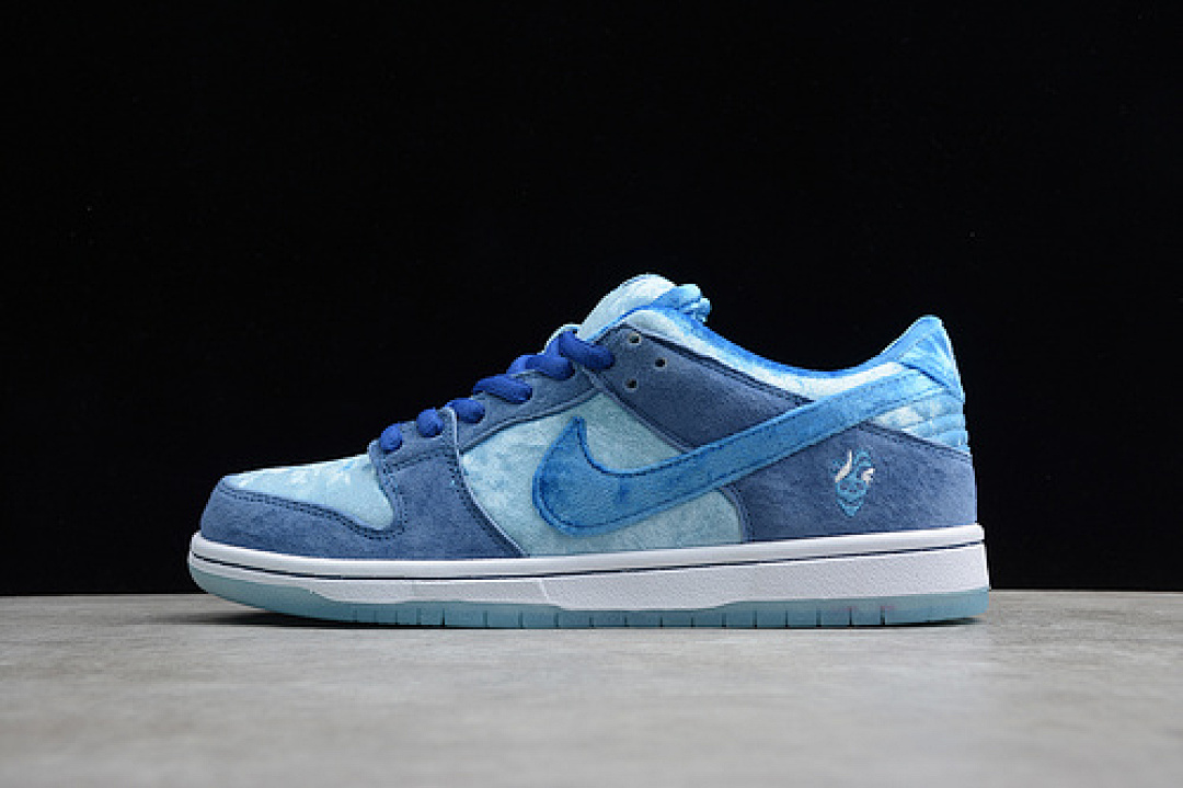 Nike SB DUNK LOW PRO QS BRIGHT MELON/GYM BLUE · CT2552-400, photo 1