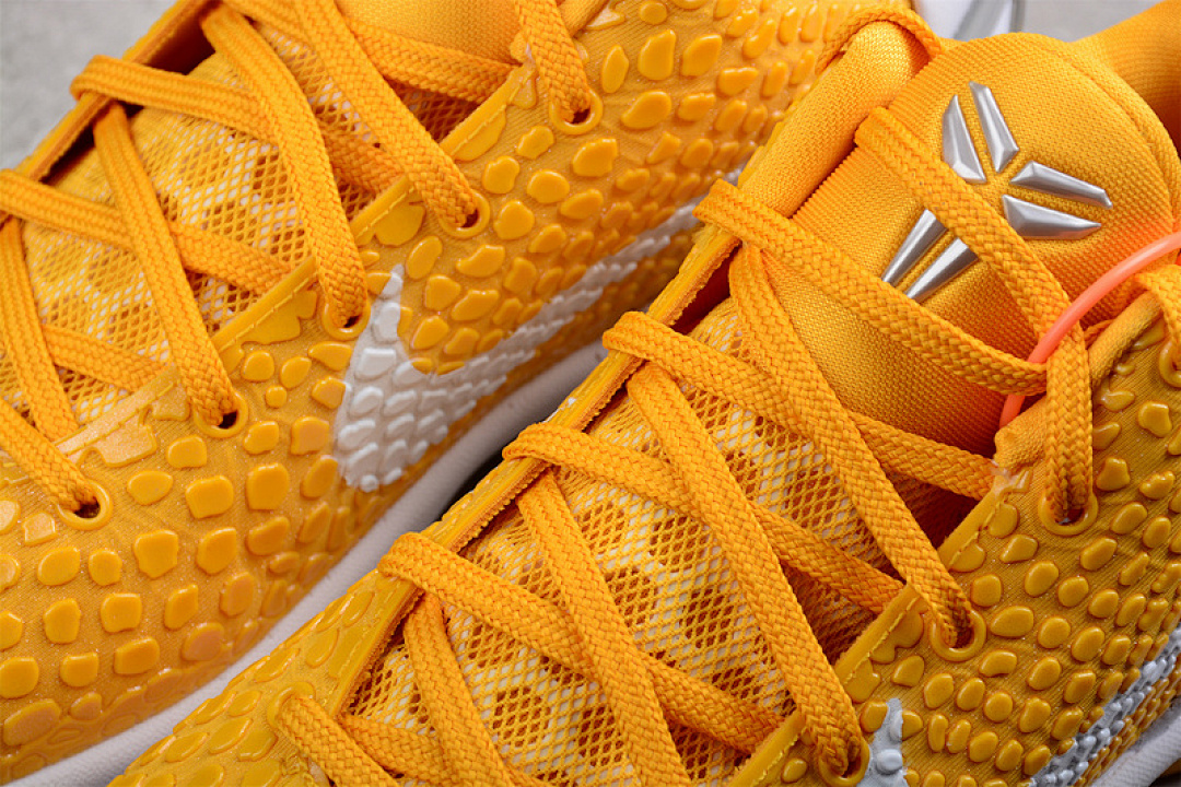 Nike [454142-700]-[ZOOM KOBE 6 TB YELLOW/WHITE/SILVER]-[MAN:41-46] - Image 8