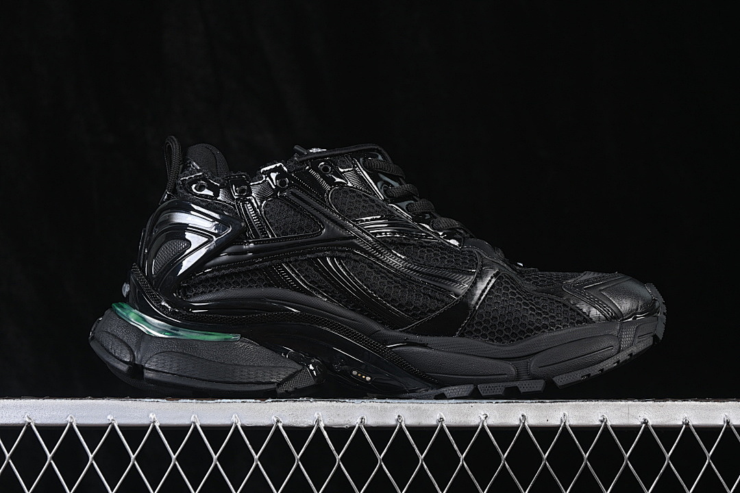 Balenciaga [WRNLD1000]-[RETRO CASUAL SHOES BLACK/BLACK/BLACK]-[WOMAN:35-39]-[MAN:40-46] - Image 18