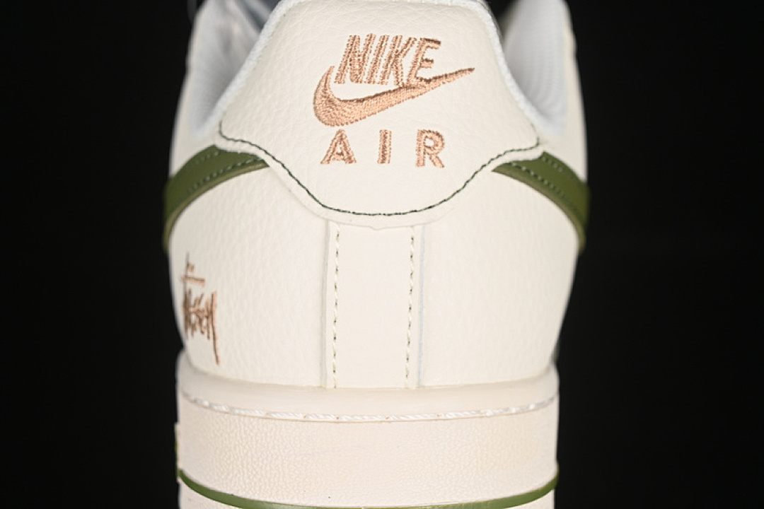 Nike [XX3168-151]-[AIR FORCE 1 07 LOW GREEN/GOLD/WHITE]-[WOMAN:36-39]-[MAN:40-45] - Image 7