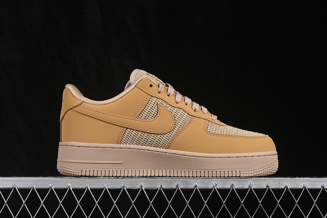 Nike [II9807-700]-[AIR FORCE 1 LOW 07 LV8 TWINE/TWINE/LINEN]-[WOMAN:36-39]-[MAN:40-45] - Image 16