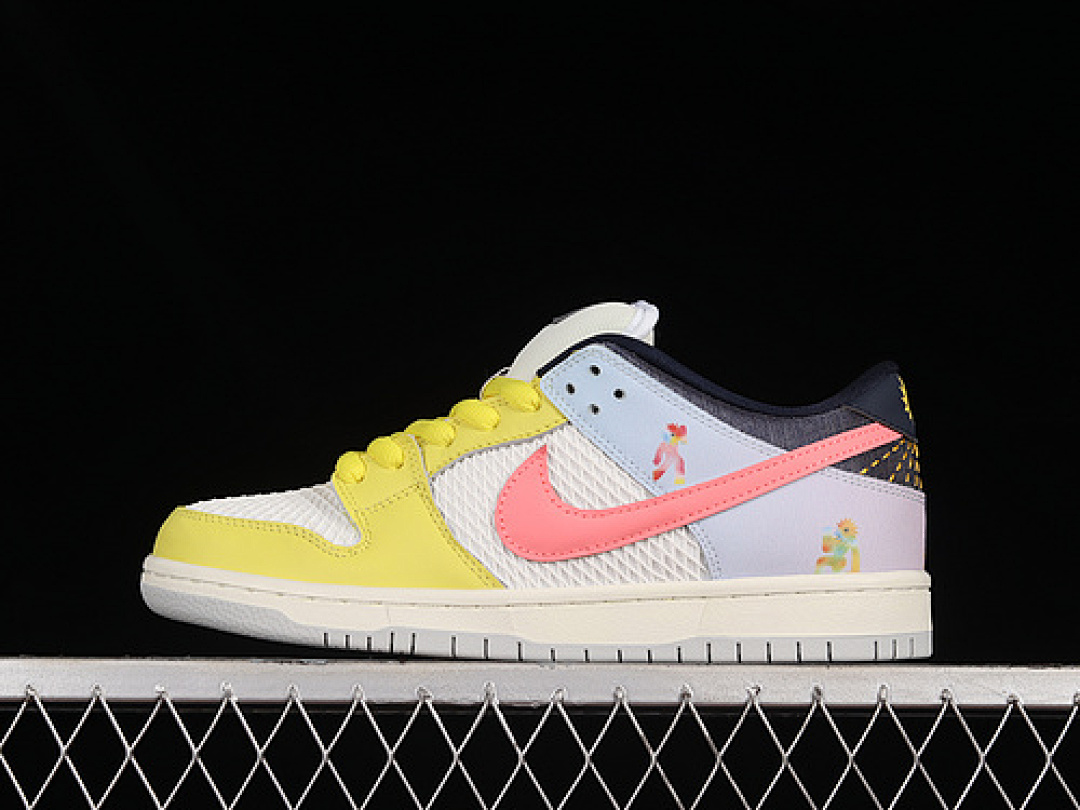 Nike XAVIER SCHIPANI SB DUNK LOW MULTI-COLOR/PINK GAZE/SAIL · DX5933-900, photo 1