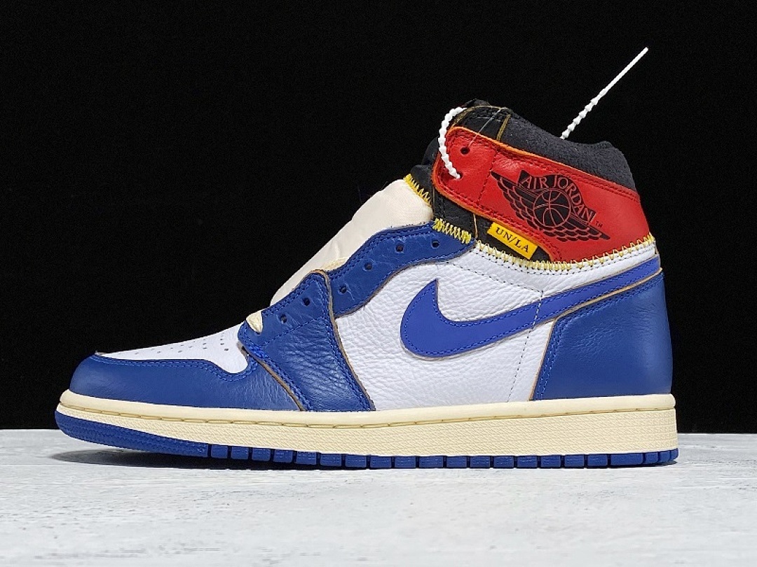 Jordan [BV1300-146]-[GET AIR JORDAN 1 RETRO HIGH NRG/UN WHITE/STORM BLUE/RED]-[MAN:40-46], photo 1