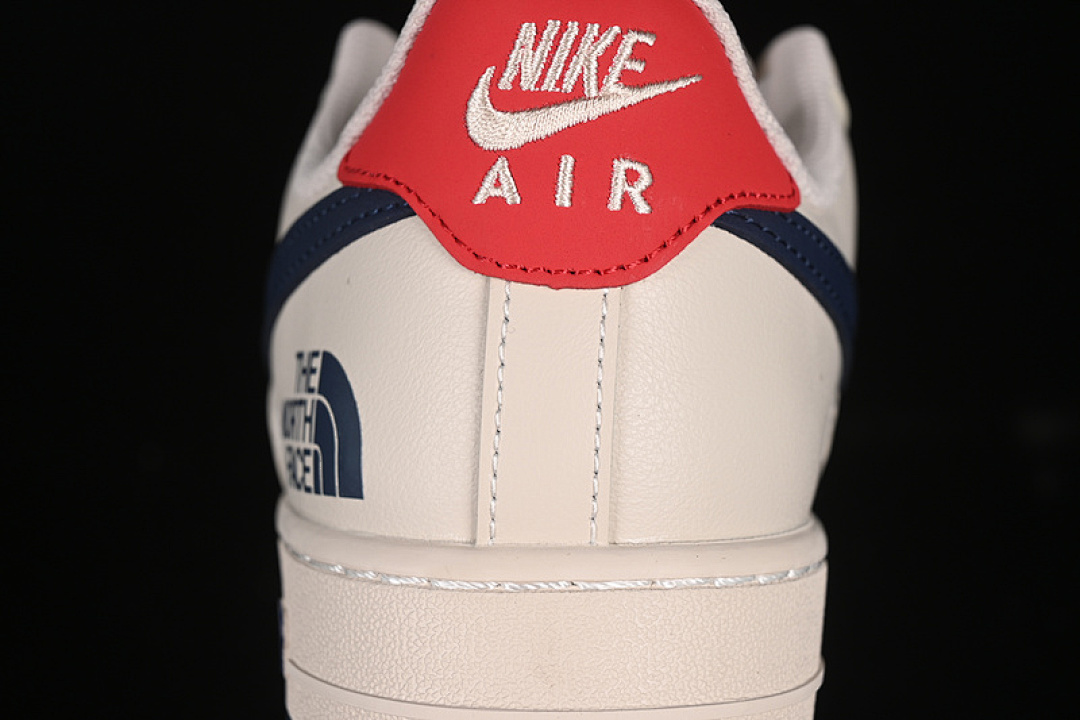 Nike [XX3168-133]-[AIR FORCE 1 07 LOW GREY/BLUE/RED]-[WOMAN:36-39]-[MAN:40-45] - Image 7