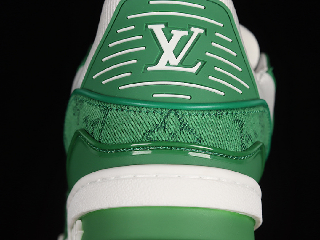 Louis Vuitton [L*V FASHION CATWALK SNEAKERS WHITE/WHITE/GREEN]-[MAN:38-46] - Image 6