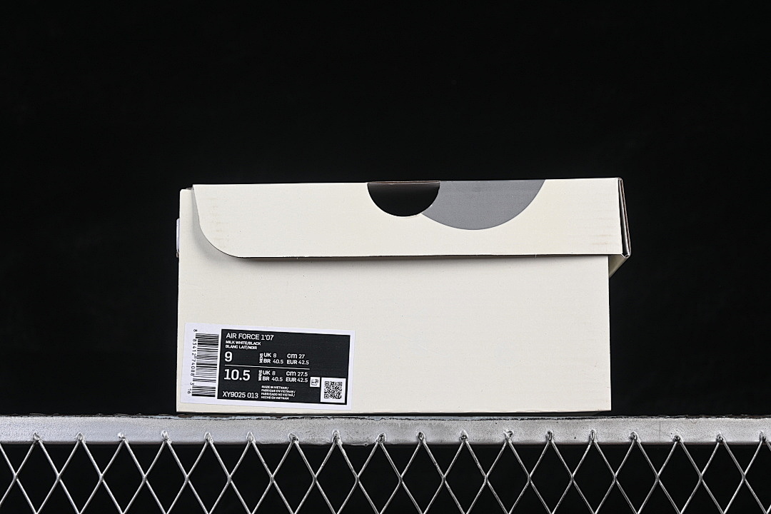 Nike [XY9025-013]-[AIR FORCE 1 07 LOW CASUAL SNEAKERS WHITE/BLACK]-[WOMAN:36-39]-[MAN:40-45] - Image 12