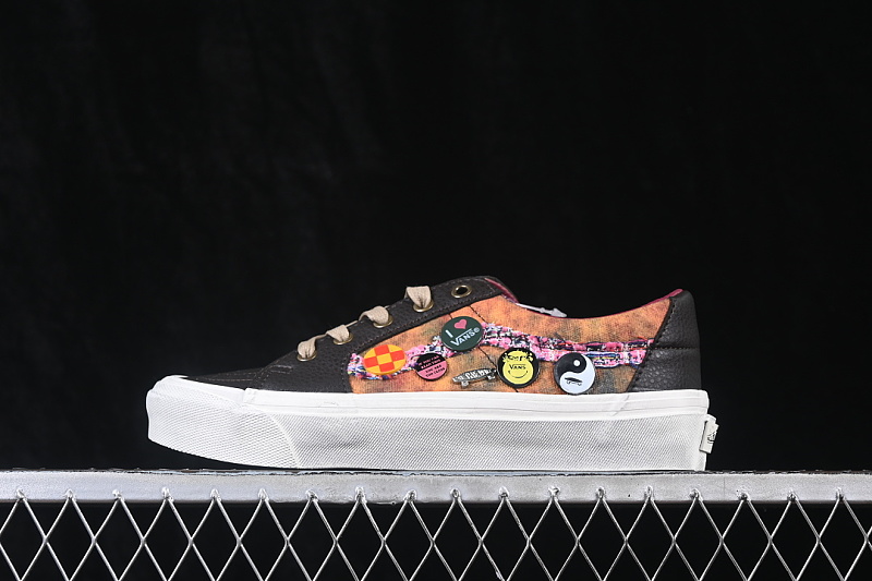 SK8 LOW SIMPLE AND CASUAL SNEAKERS ORANGE/BLACK · VN0A4UUK6BT, photo 1