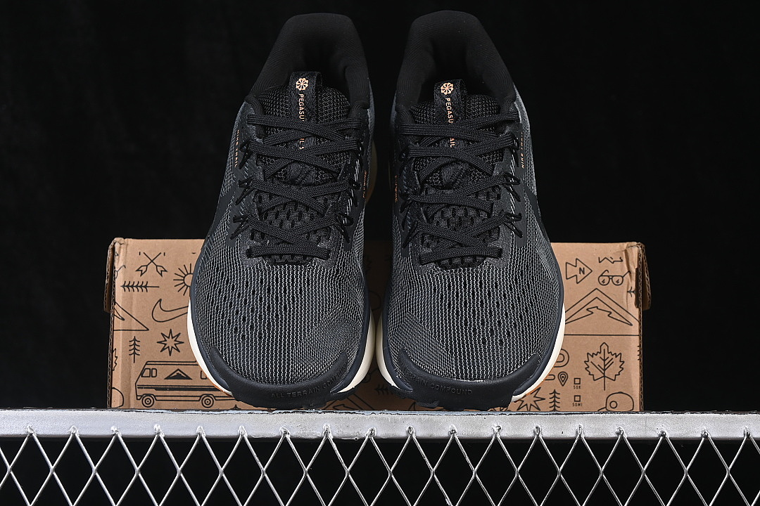 Nike [DV3865-006]-[PEGASUS TRAIL 5 SHOCK ABSORBING RUNNING SHOES BLACK/INKINESS]-[WOMAN:36-39]-[MAN: - Image 12