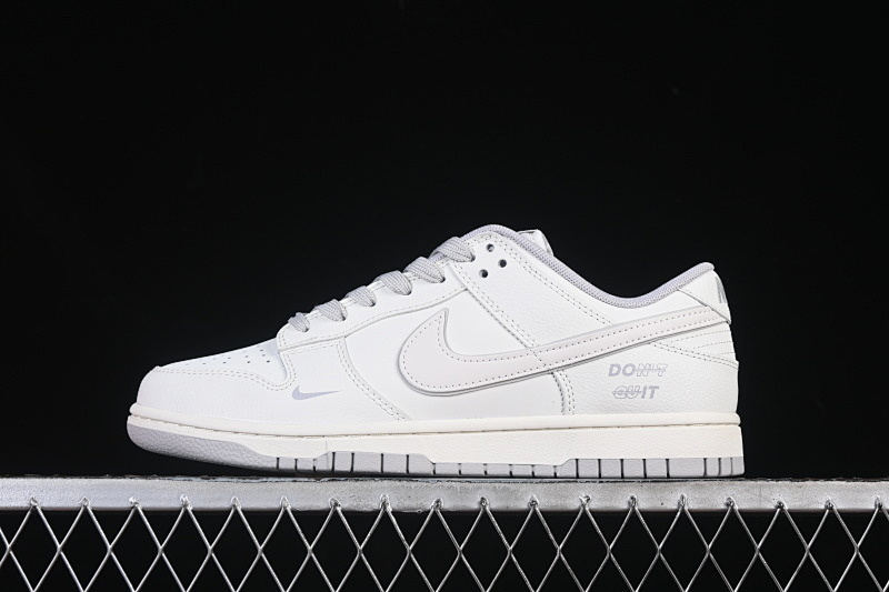 Nike AIR FORCE 1 07 LOW JUST DO IT WHITE/GREY · WG0508-046, photo 1