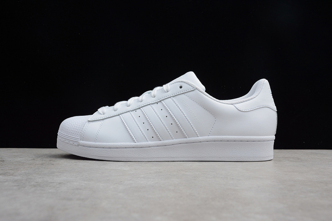 Adidas AD SUPERSTAR FOUNDATION WHITE/WHITE/WHITE · B27136, photo 1