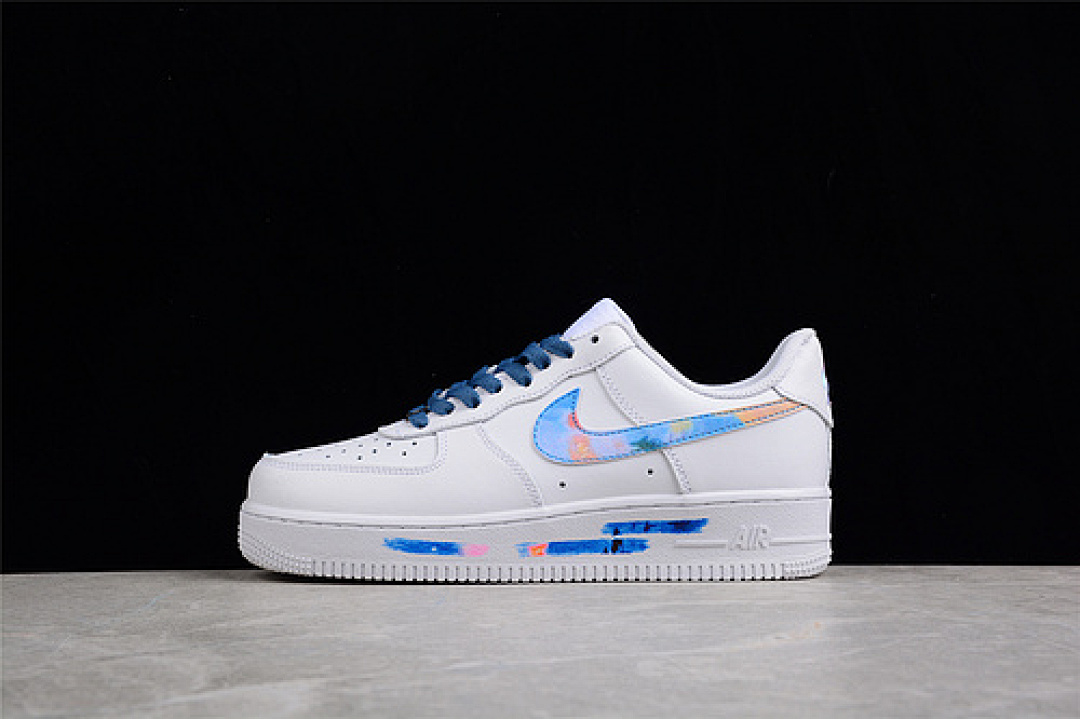 Nike [DD8959-100]-[AIR FORCE 1 07 LX WHITE/WHITE/BLUE]-[WOMAN:36-39]-[MAN:40-45], photo 1