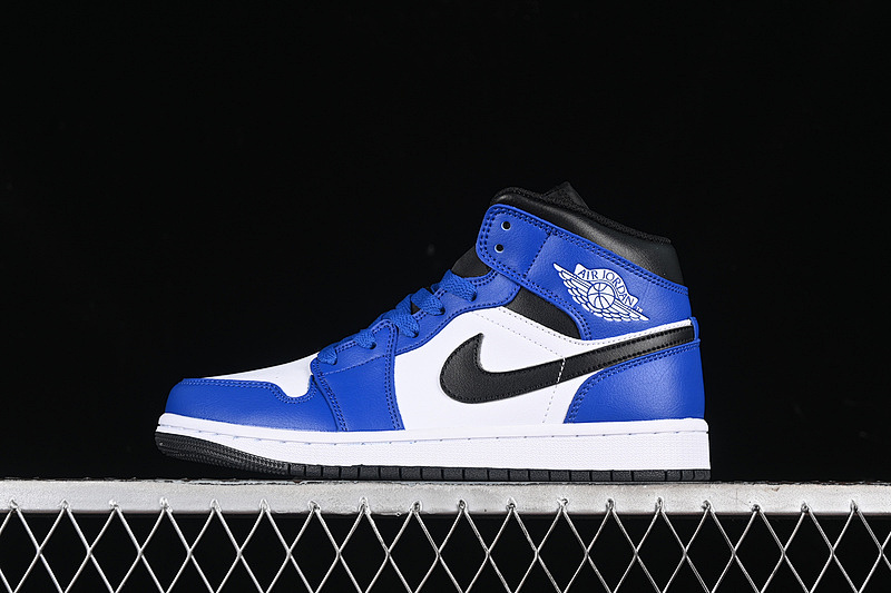 Jordan AIR Jordan 1 MID WHITE/BLUE/BLACK · DQ8423-402, photo 1