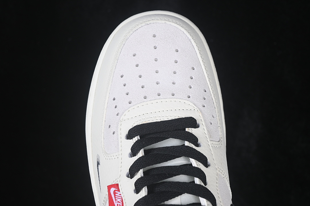 Nike [DD1982-354]-[AIR FORCE 1 07 LOW CASUAL SNEAKERS BLACK/WHITE]-[WOMAN:36-39]-[MAN:40-45] - Image 9