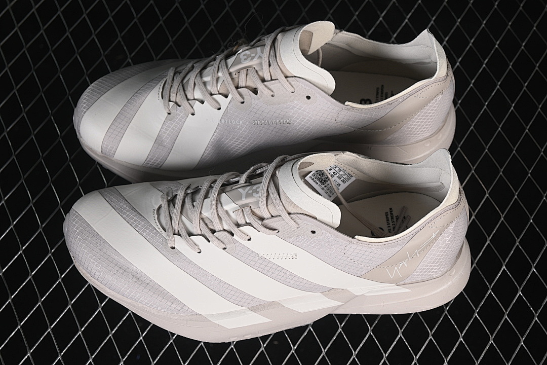 Adidas [KJ6878]-[ADIZERO ADIOS 4 M LOW-TOP RUNNING SHOES GREY/BEIGE]-[WOMAN:36-39]-[MAN:40-46] - Image 11