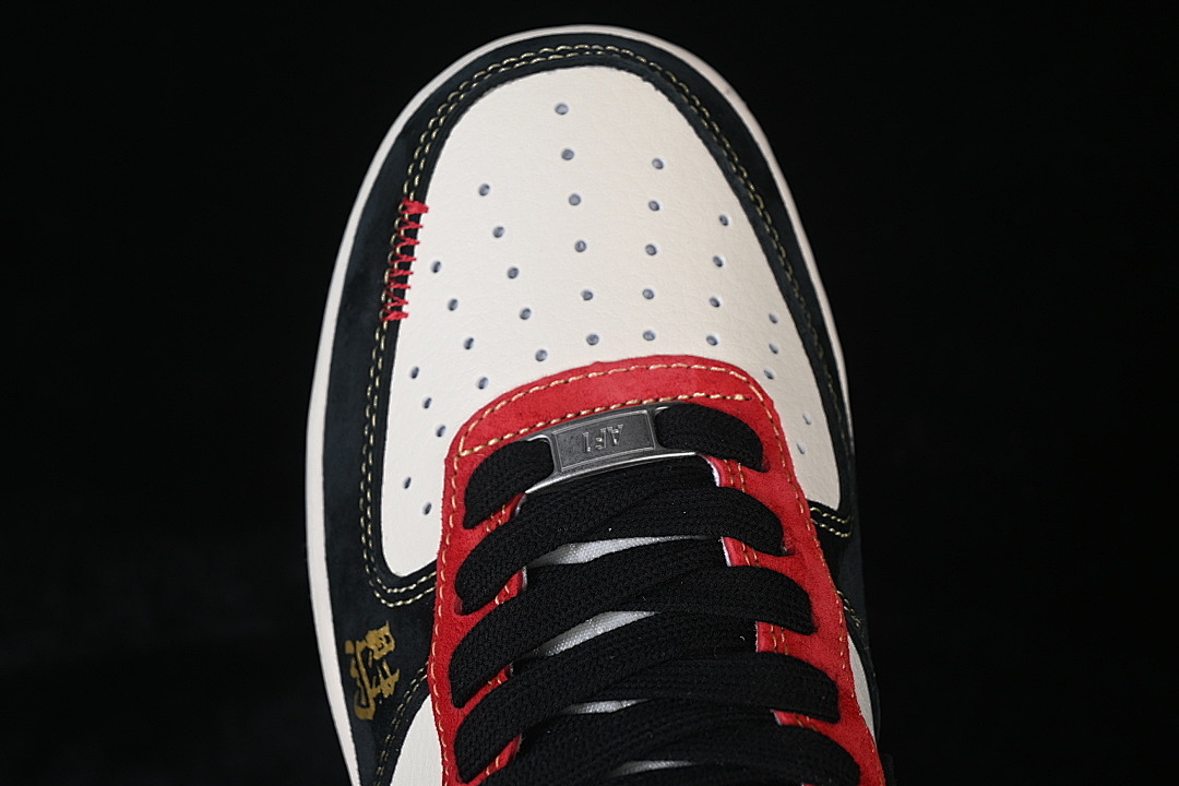Nike [QW5288-131]-[AIR FORCE 1 07 LOW CASUAL SNEAKERS WHITE/BLACK/RED]-[WOMAN:36-39]-[MAN:40-45] - Image 10