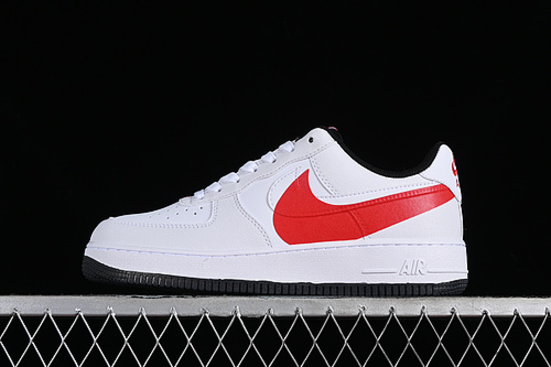 Nike [FQ4118-001]-[AIR FORCE 1 07 LOW RED/WHITE]-[WOMAN:36-39]-[MAN:40-45], photo 1