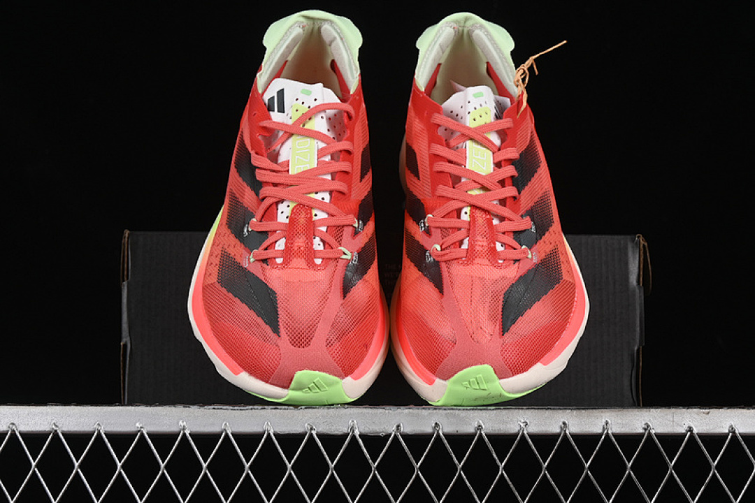 Adidas [IG6443]-[ADIZERO ADIOS PRO 3 PRELOVED SCARLET/AURORA METALLIC/SOLAR RED]-[UNISEX:36-45] - Image 14