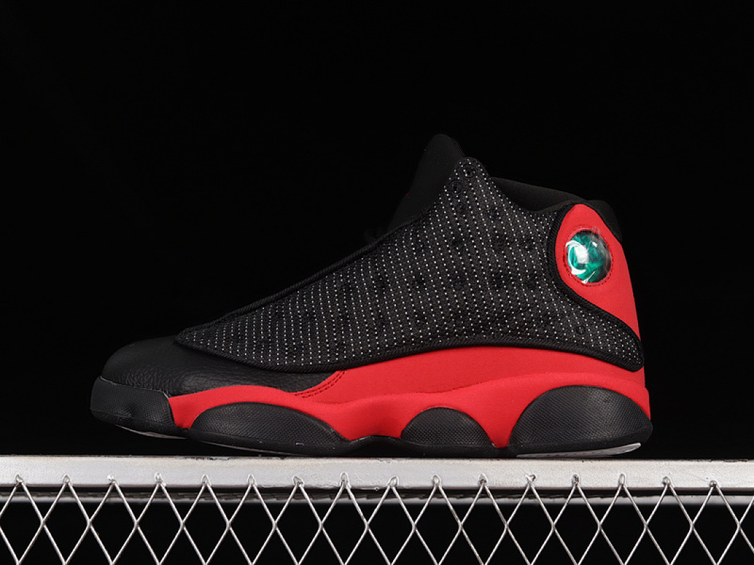 Jordan [414571-004]-[AIR JORDAN 13 RETRO BRED 2017 BLACK/TRUE RED/WHITE]-[WOMAN:36-39]-[MAN:40-46], photo 1