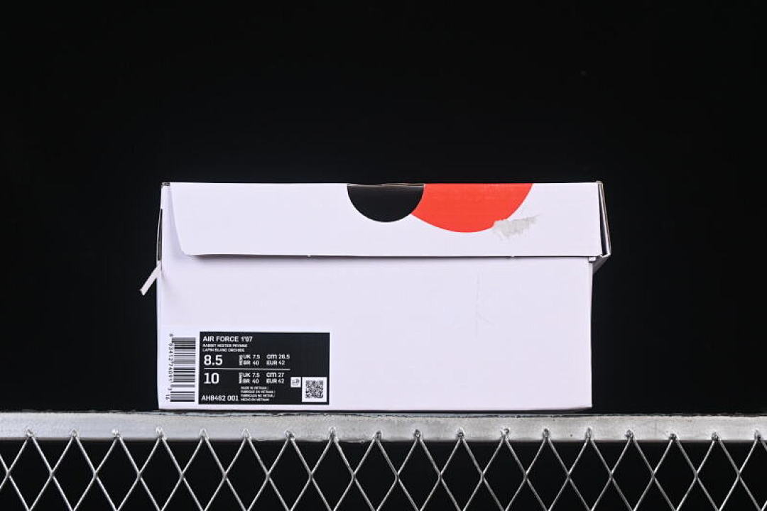 Nike [AH8462-001]-[AIR FORCE 1 07 LOW WHITE/BLACK/RED/BLUE]-[WOMAN:36-39]-[MAN:40-45] - Image 12