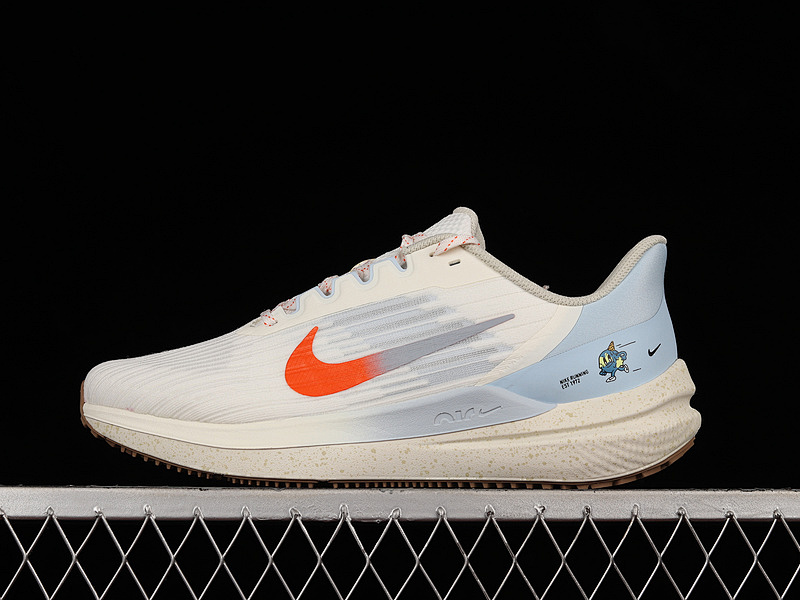 ZOOM WINFLO 9 WHITE/LIGHT BLUE/ORANGE · DX6048-181, photo 1