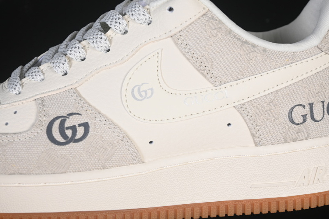 Nike [DK0188-084]-[AIR FORCE 1 07 LOW TOP CASUAL SNEAKERS GREY/WHITE]-[WOMAN:36-39]-[MAN:40-45] - Image 7