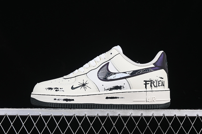 Nike Nike AIR FORCE 1 07 LOW NIGHT GUN HOLE WHITE/BLACK · FB1893-999, photo 1