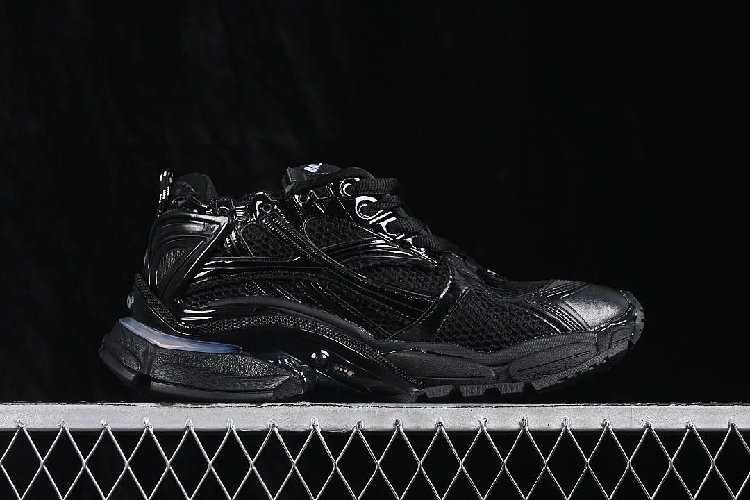 Balenciaga [WRNLD1000]-[BALENCIAGA RUNNER LED RETRO CASUAL SHOES BLACK/INKINESS]-[WOMAN:35-39]-[MAN:40-46] - Image 16