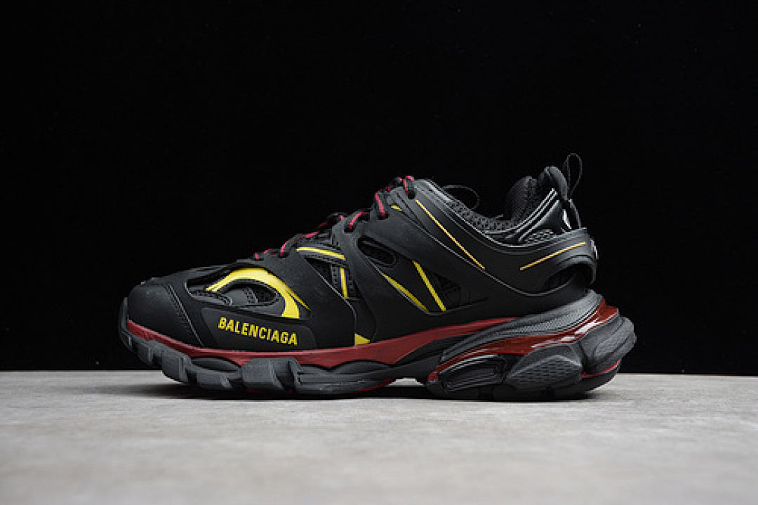 Unbranded [151-147-163]-[ECBA8001831]-[GET 3.0 TRIPLE S SNEAKER SHOE BLACK/YELLOW]-[UNISEX:36-45], photo 1