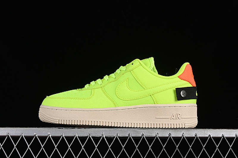 Nike Nike AIR FORCE 1 07 LOW GREEN/BLACK/ORANGE · AO4606-701, photo 1
