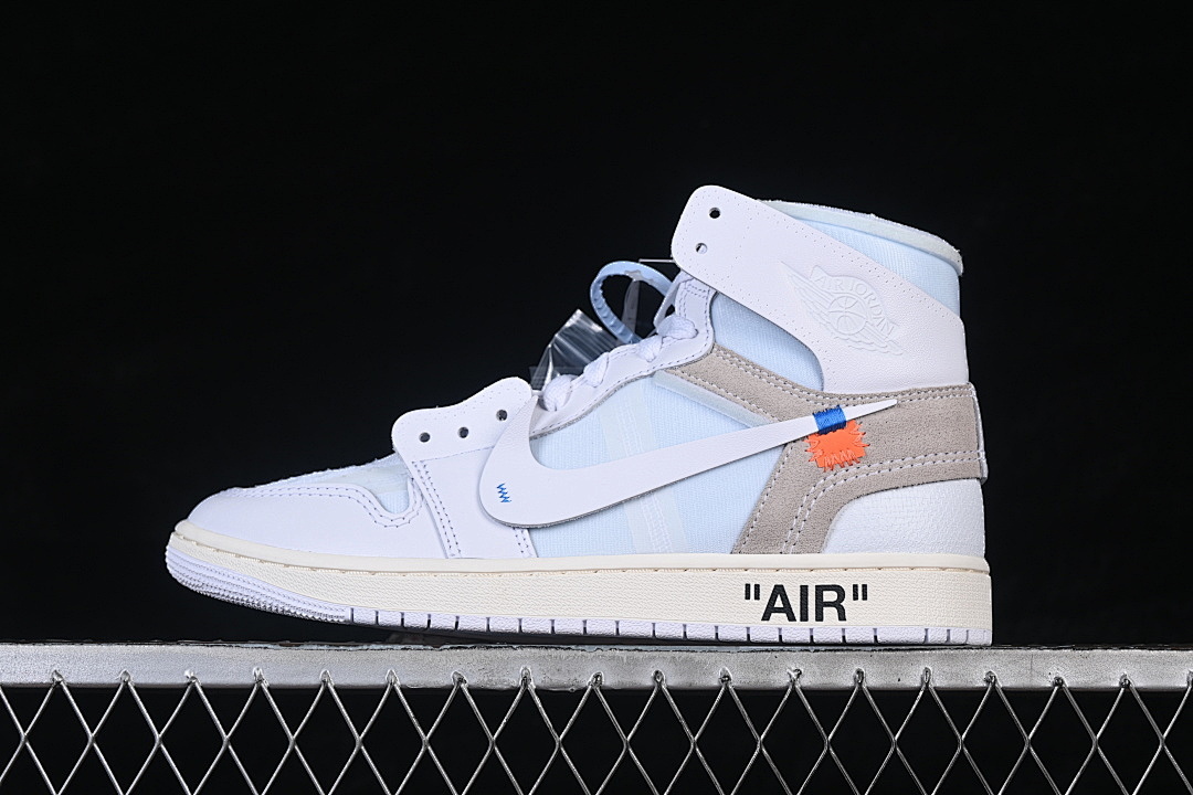 Jordan [AA3834-100]-[JORDAN 1 RETRO HIGH WHITE/BLUE/WHITE]-[MAN:40-48.5], photo 1