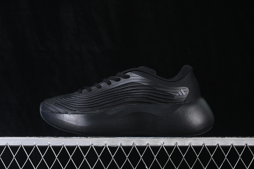 Unbranded [KI6612]-[PURECHILL V2 THICK SOLED RUNNING SHOES BLACK/INKINESS]-[WOMAN:39]-[MAN:40-45], photo 1