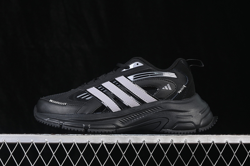 FC CLASSIC RETRO CASUAL RUNNING SHOES BLACK/SILVER/BLACK · JQ1155, photo 1