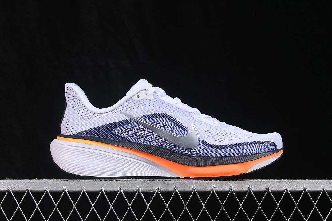 Nike [IB1873-102]-[AIR ZOOM PEGASUS 42 WHITE/TOTAL ORANGE/METALLIC SILVER]-[WOMAN:39]-[MAN:40-45] - Image 16