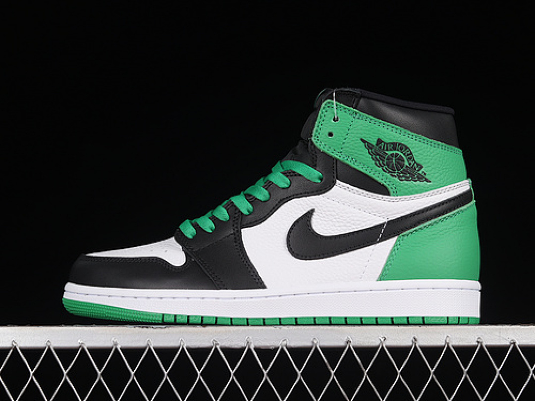 Jordan [DZ5485-031]-[AIR JORDAN 1 RETRO HIGH OG BLACK/LUCKY GREEN/WHITE]-[WOMAN:36-39]-[MAN:40-47.5], photo 1