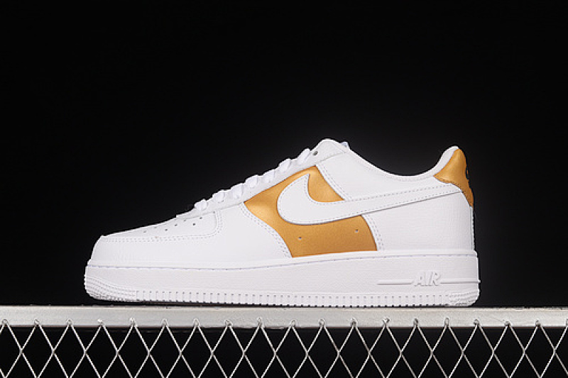 Nike Nike AIR FORCE 1 LOW WHITE/GOLD/WHITE · DD8959-105, photo 1