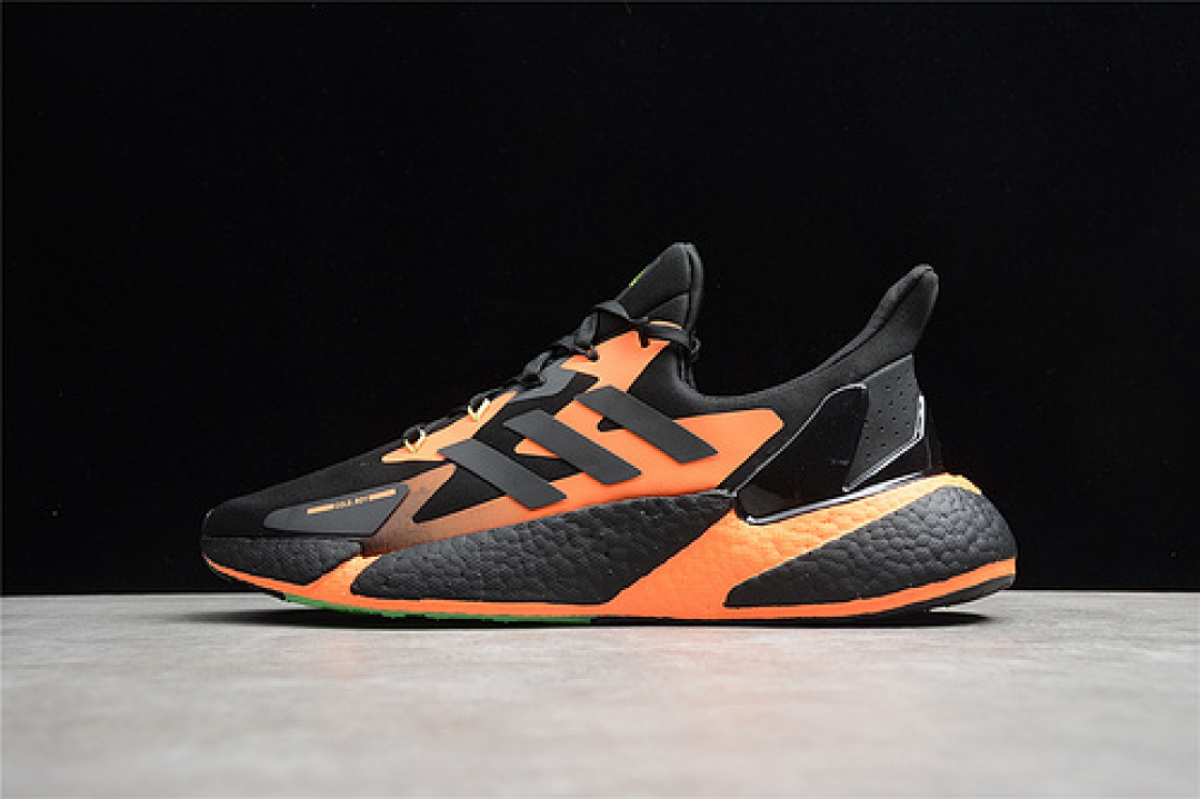 Unbranded [G54885]-[X9000L4 BOOST SHOES CORE BLACK/CORE BLACK/ORANGE]-[WOMAN:36-39]-[MAN:40-45], photo 1