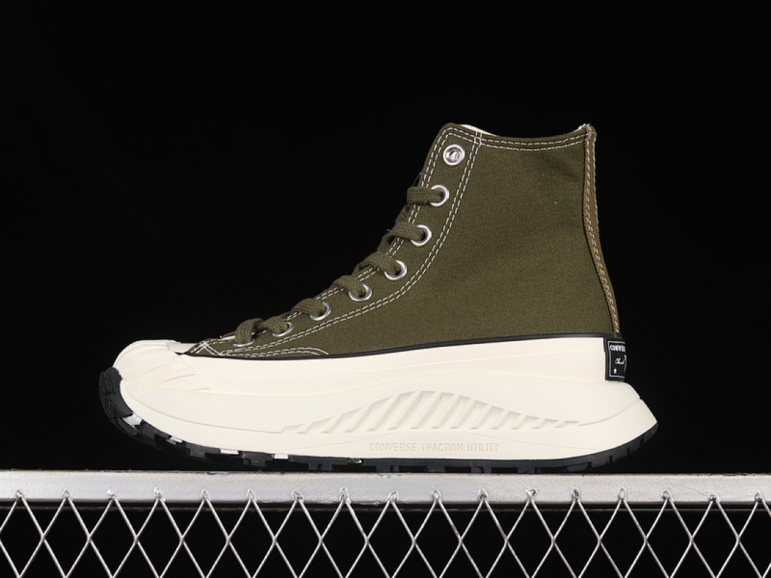 Converse [A01681C]-[CHUCK TAYLOR ALL-STAR 70S AT-CX HIGH UTILITY GREEN/WHITE]-[WOMAN:35-39]-[MAN:40-44], photo 1