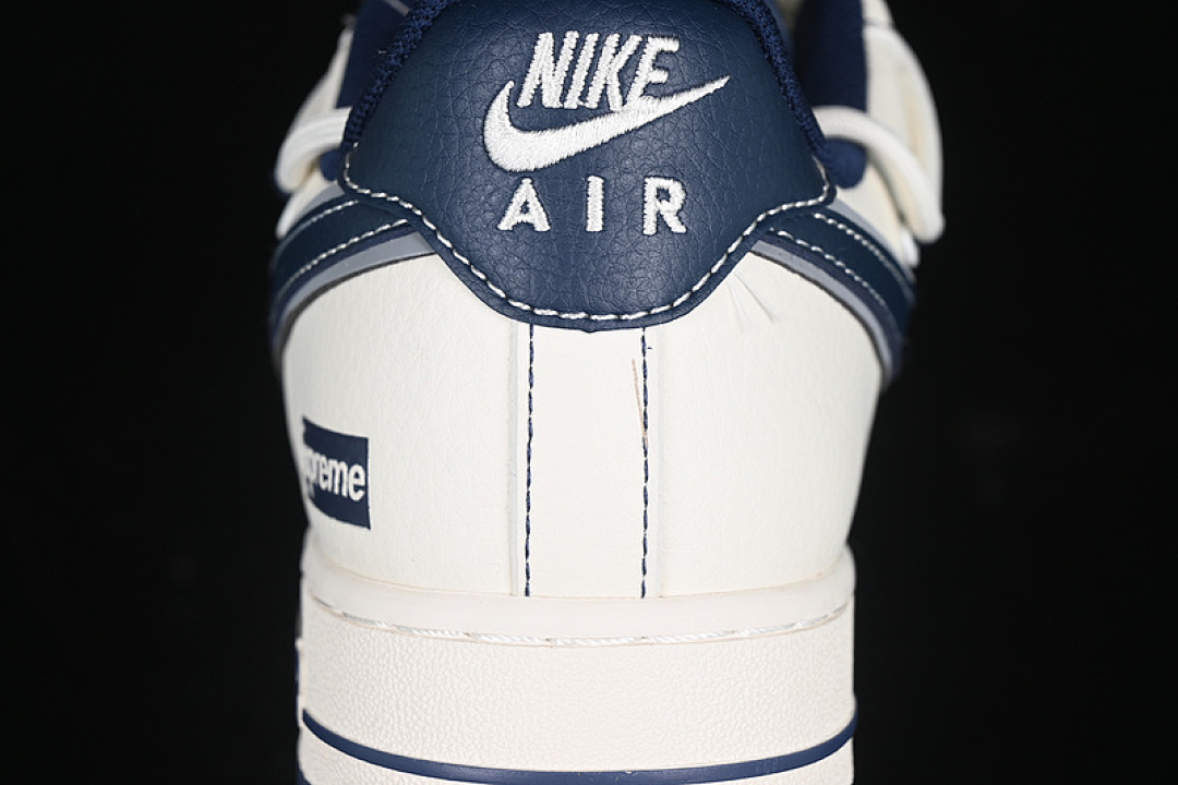 Nike [DM6688-018]-[AIR FORCE 1 07 LOW SUP WHITE/BLUE/GREY]-[WOMAN:36-39]-[MAN:40-45] - Image 7