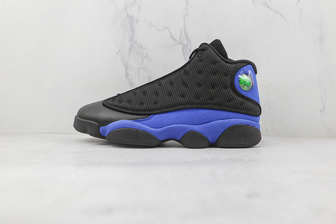 Jordan AIR Jordan 13 RETRO BLACK/BLACK/WHITE/HYPER ROYAL · 414571-040, photo 1