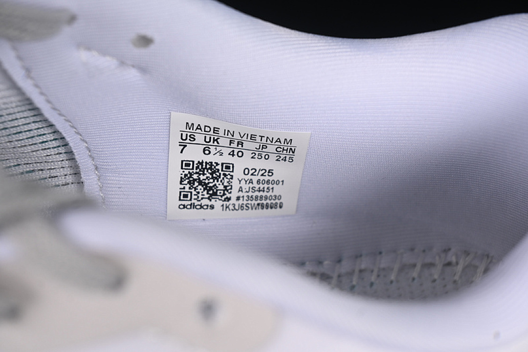 Adidas [JS4451]-[ADIZERO EVO SL WHITE/GREY/GREEN]-[WOMAN:36-39]-[MAN:40-45] - Image 6