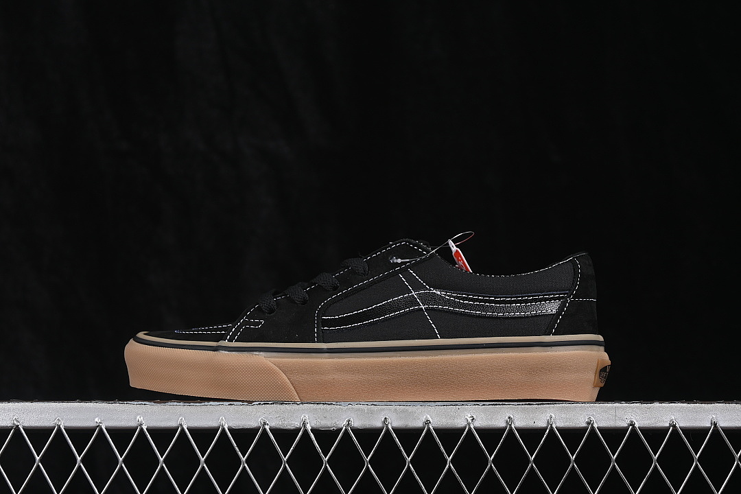 SK8 LOW RETRO CASUAL SKATE SHOES BLACK/INKINESS · VN0009QRCJJ, photo 1