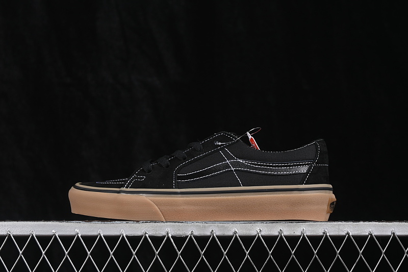 SK8 LOW RETRO CASUAL SKATE SHOES BLACK/INKINESS · VN0009QRCJJ, photo 1