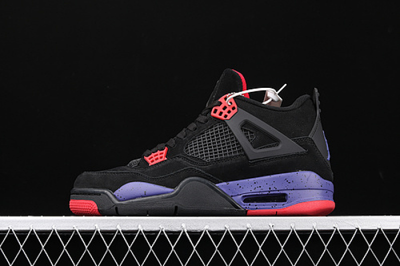 Jordan AIR Jordan 4 RETRO NRG BLACK/COURT PURPLE-UNIVERSITY RED · AQ3816-065, photo 1