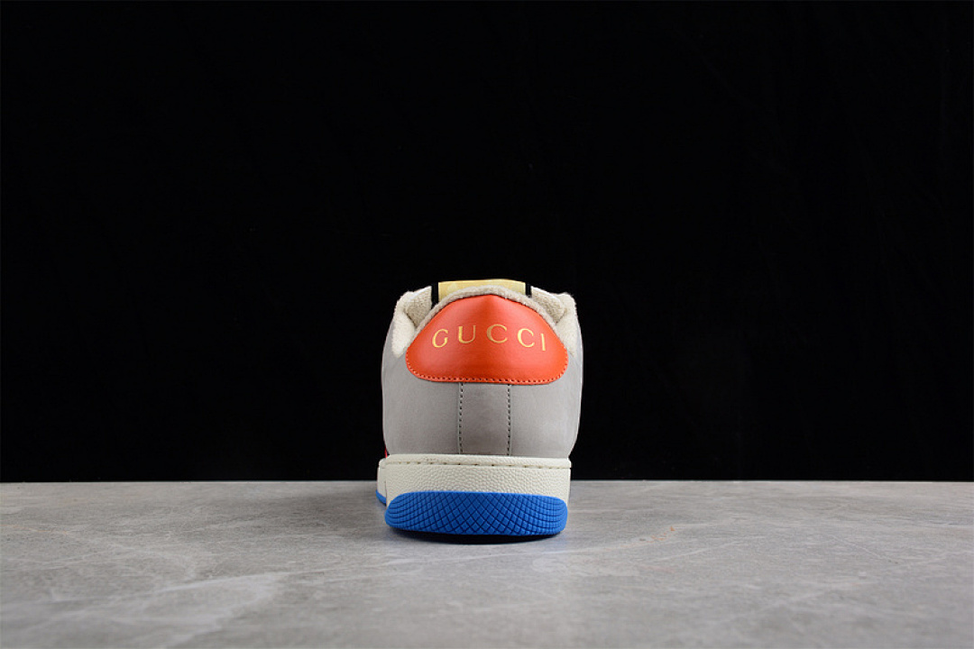 Gucci [GU*CCI ACE EMBROIDERED LOW-TOP GREY/MULTI-COLOR]-[MAN:40-45] - Image 11