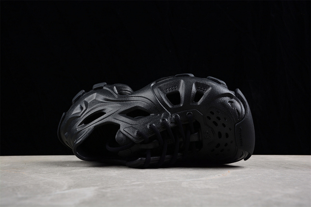 Balenciaga [702416 WSCES 1000]-[BA*LEN*CIAGA STYLISH SUIT SANDALS BLACK]-[WOMAN:35-39]-[MAN:40-46] - Image 11