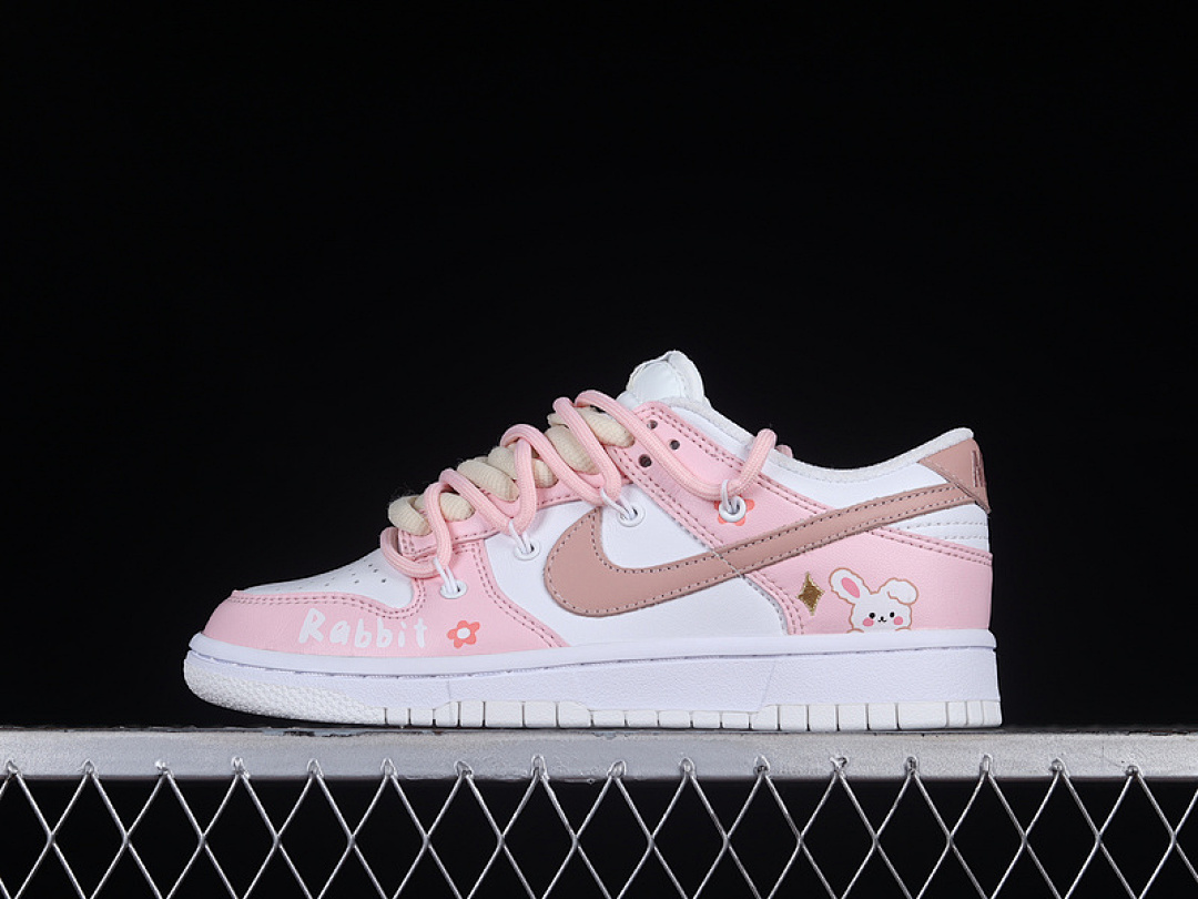 Unbranded [DH9765-100]-[DUNK LOW WHITE/PINK]-[WOMAN:35.5-41], photo 1
