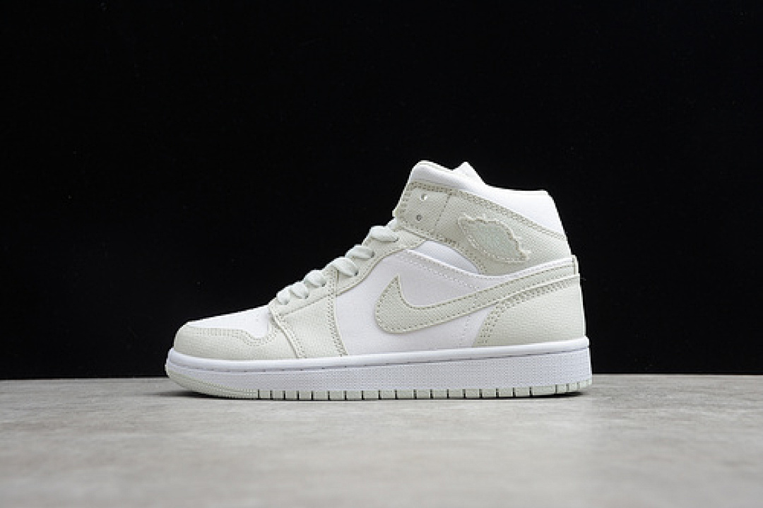 Jordan [CV5280-103]-[AIR JORDAN 1 MID WHITE/SPRUCE AURA-SPRUCE AURA]-[UNISEX:36-47.5], photo 1