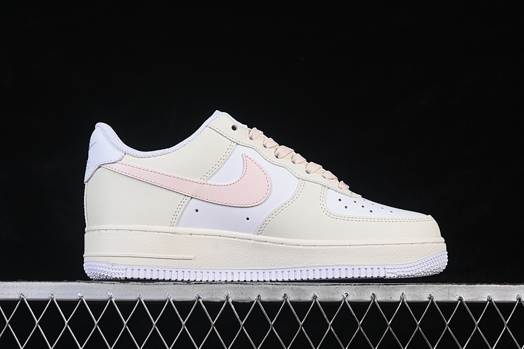Nike [ZH0316-150]-[AIR FORCE 1 07 LOW BEIGE/WHITE/PINK]-[WOMAN:36-39]-[MAN:40-45] - Image 16