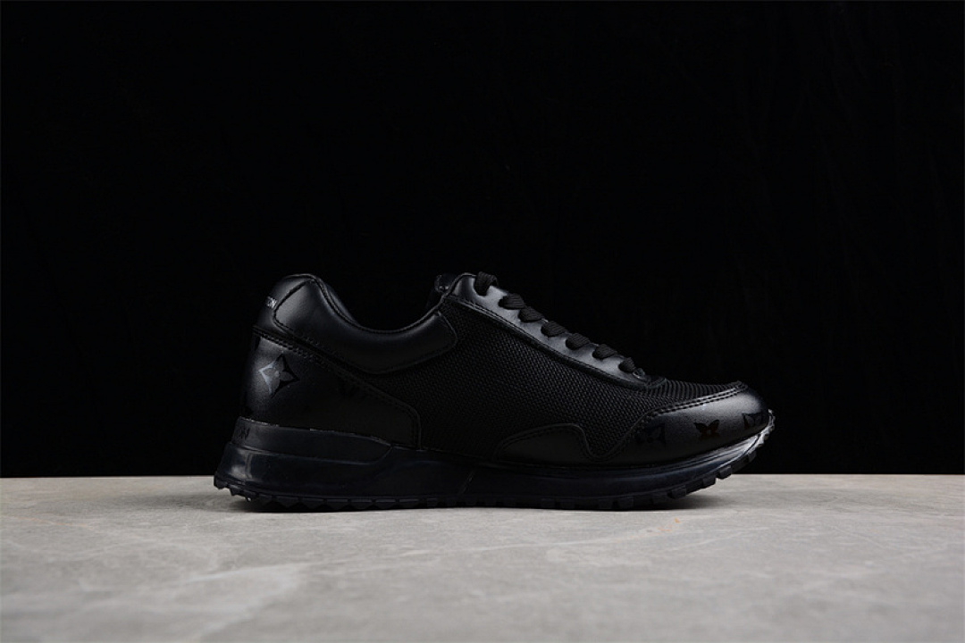 Louis Vuitton [0317174H56]-[L*V RUN AWAY SNEAKERS BLACK]-[WOMAN:36-39]-[MAN:40-45] - Image 2