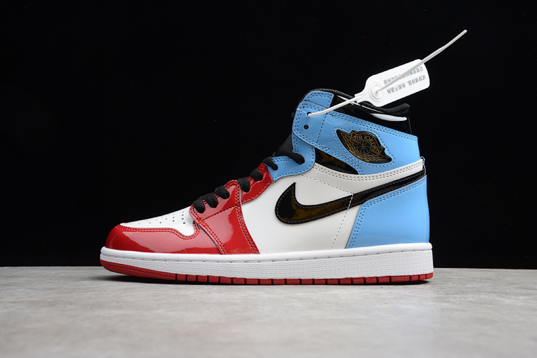 Jordan [CK5666-100]-[CJ AIR JORDAN 1 HIGH OG FEARLESS WHITE/BLUE-VARSITY RED-BLACK], photo 1
